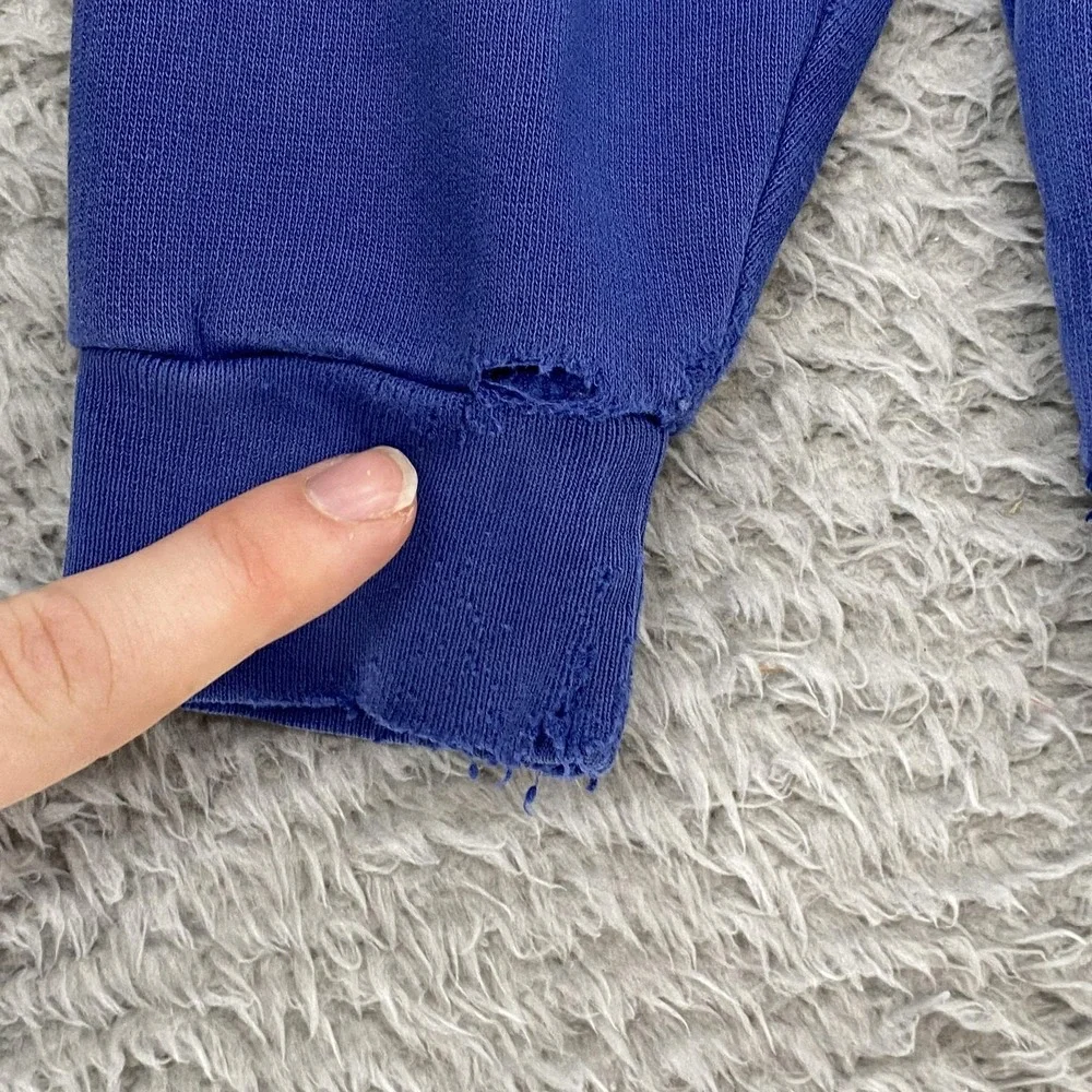 Vintage Ralph Lauren Sweatshirt Kids 5 Blue Polo Bear‎ Crewneck Pullover Y2K